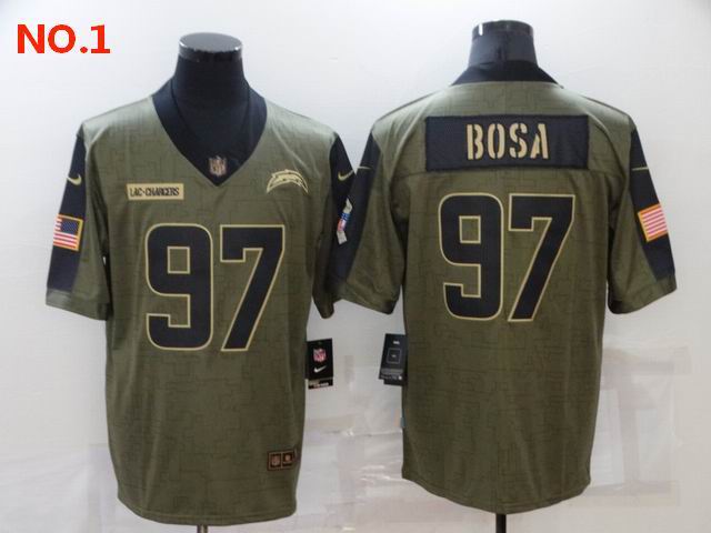 Men's Los Angeles Chargers #97 Joey Bosa Jerseys-7